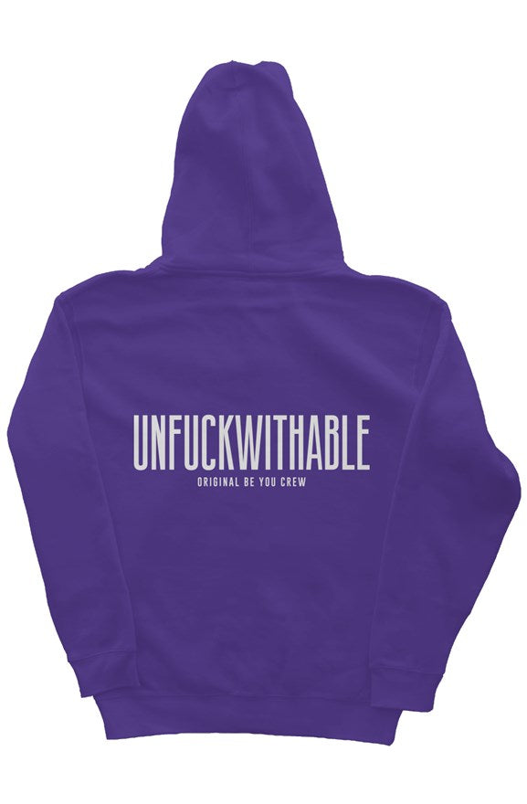 Unfuckwithable -pullover hoodie
